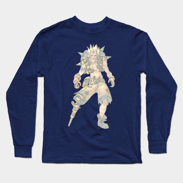 Overwatch Junkrat Long Sleeve T-Shirt by Green_Shirts